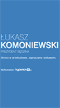 Mobile Screenshot of komoniewski.pl